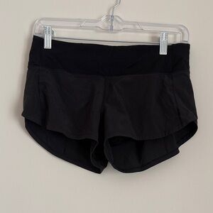 Lululemon Athletica Black Athletic Shorts